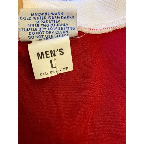 IU Indiana University 1980s Red Basketball Jersey Mens Large Taylor Made in USA - Picture 4 of 5